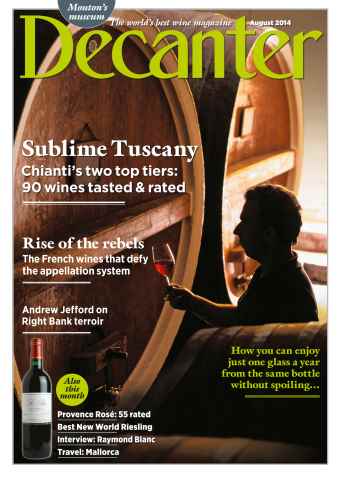 Decanter issue August 2014
