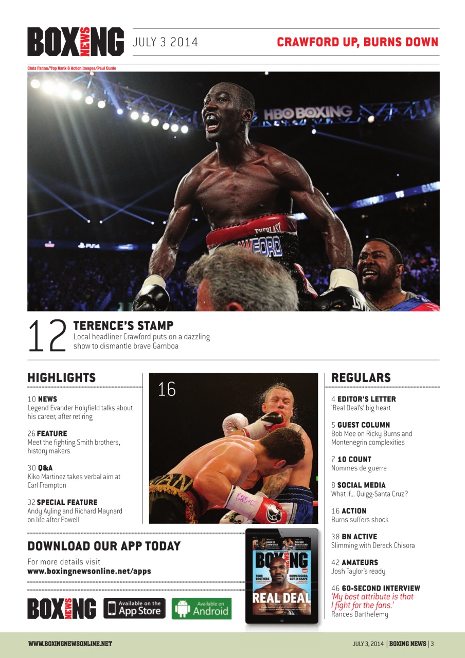 Boxing News Preview Pages