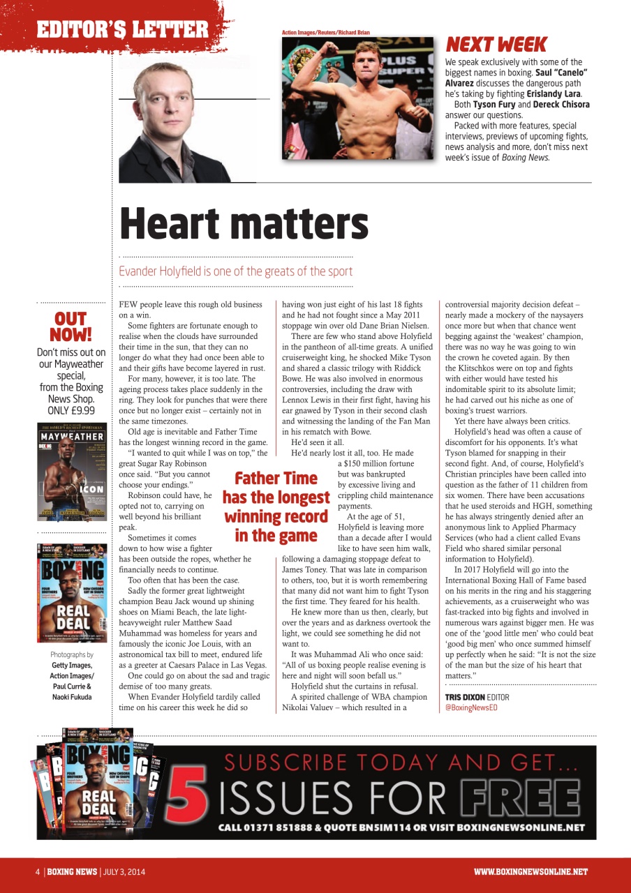 Boxing News Preview Pages