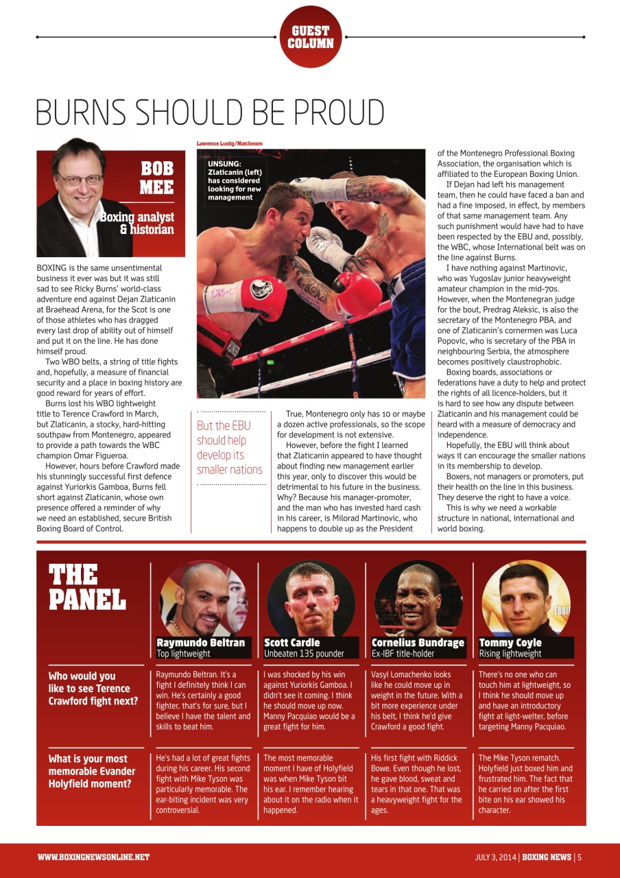 Boxing News Preview Pages