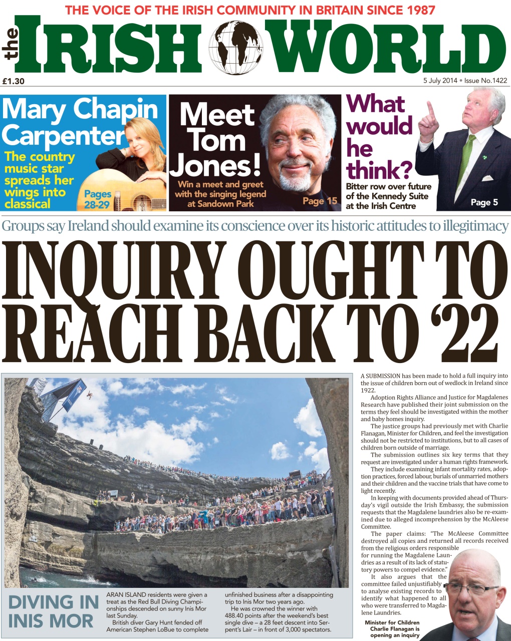 Irish World Preview Pages