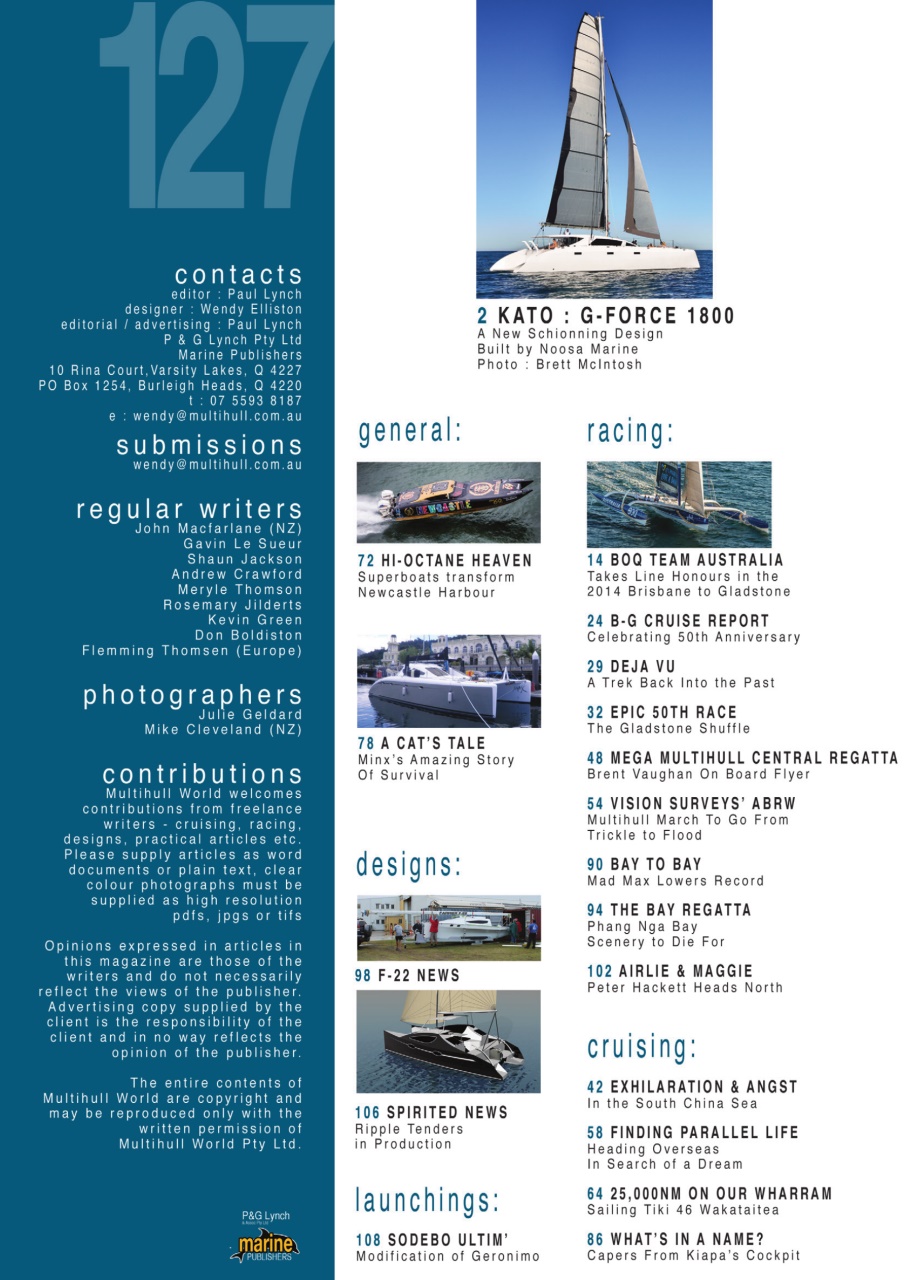 Multihull World Preview Pages