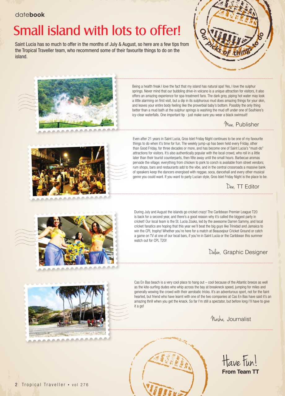 Tropical Traveller Preview Pages