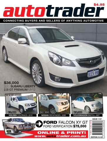 AutoTrader issue AutoTrader 1157