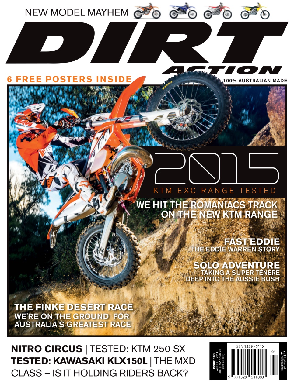 Dirt Action Preview Pages