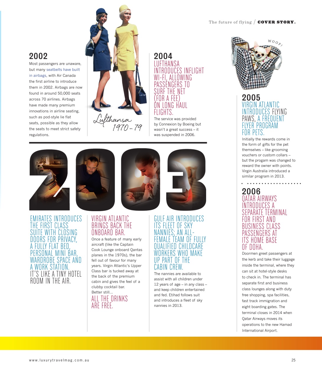 Luxury Travel Preview Pages