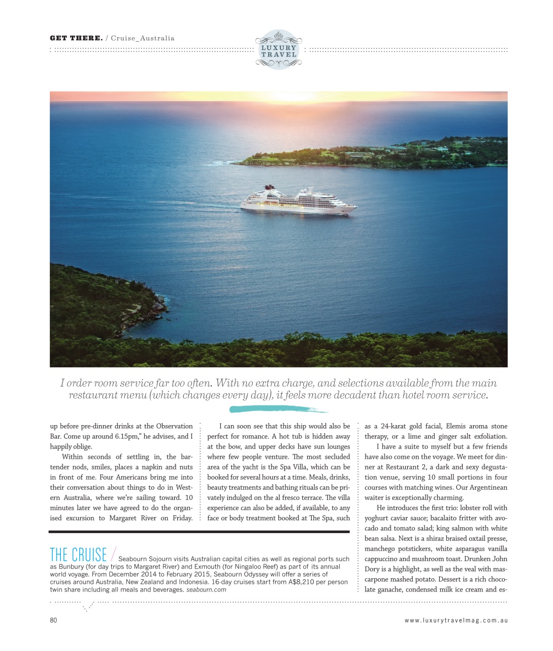 Luxury Travel Preview Pages