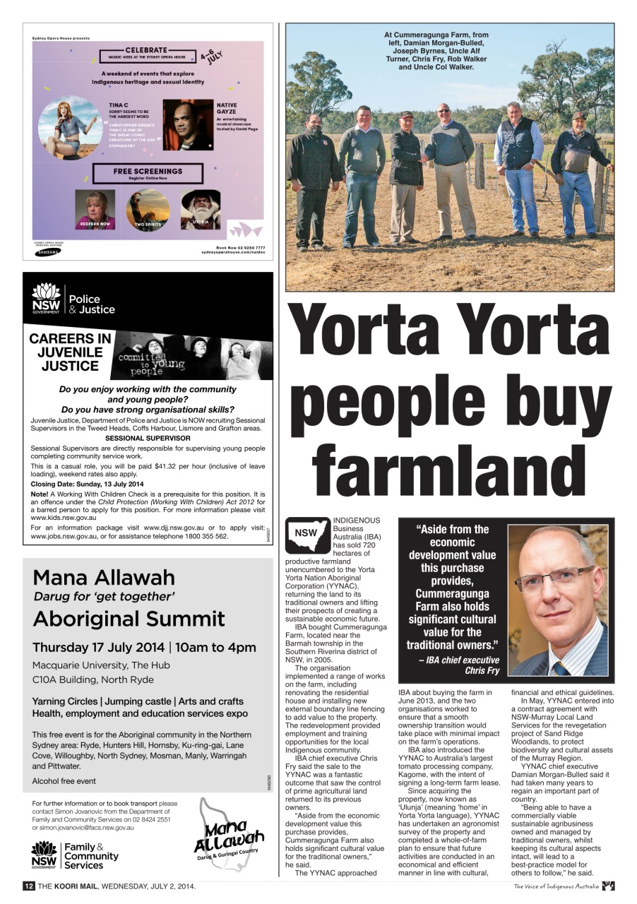 Koori Mail Preview Pages