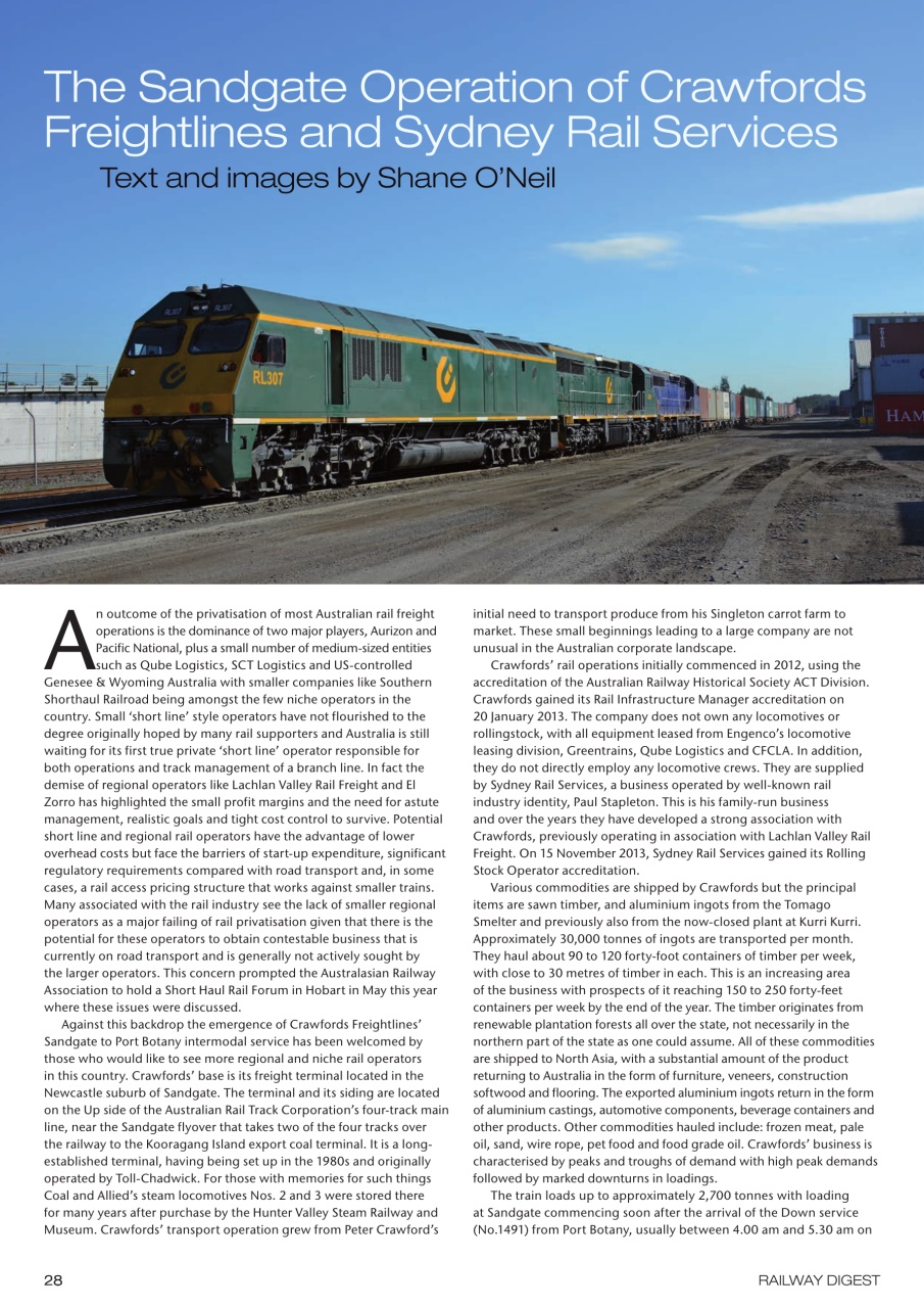 Railway Digest Preview Pages
