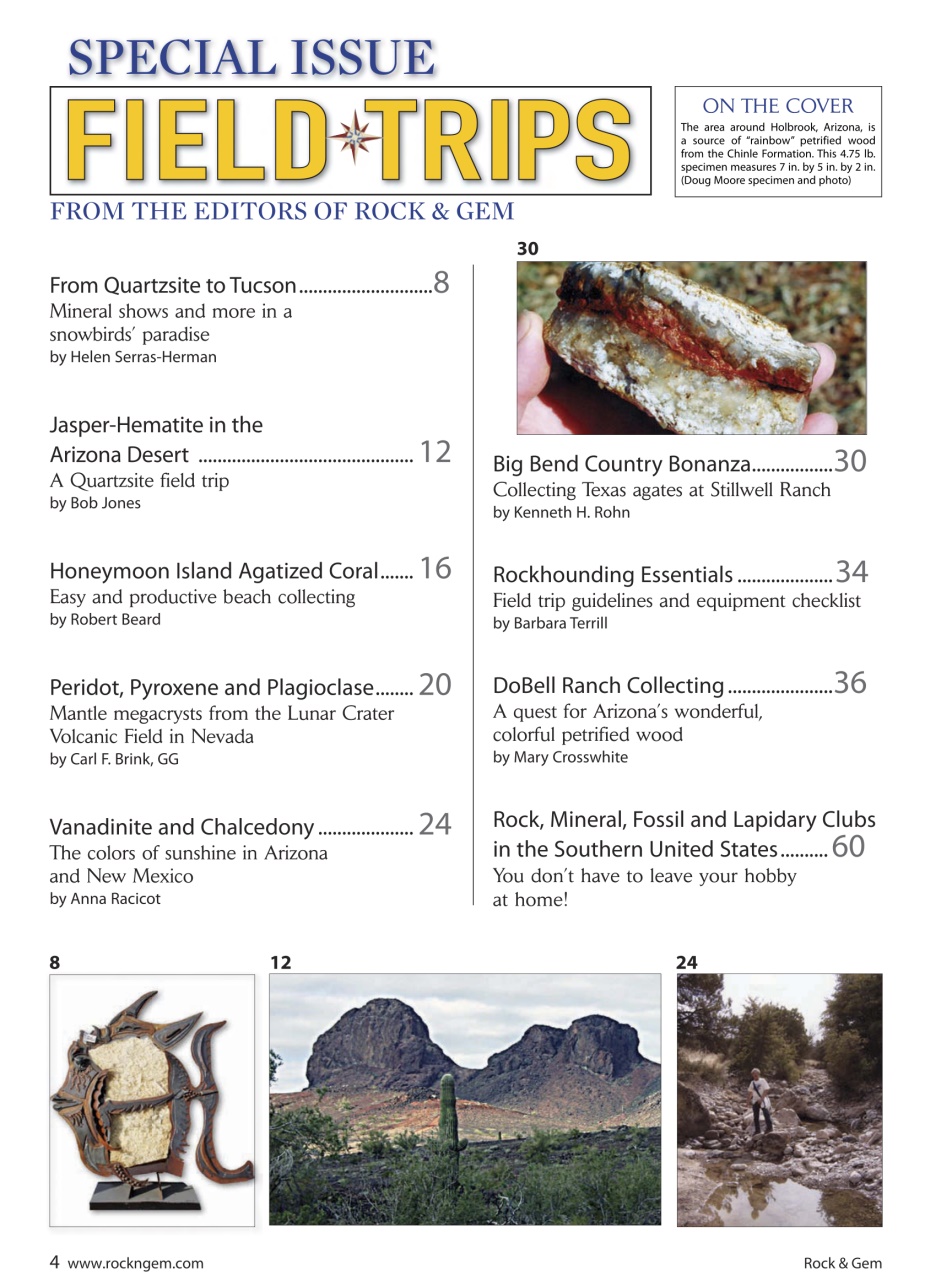 Rock&Gem Magazine Preview Pages