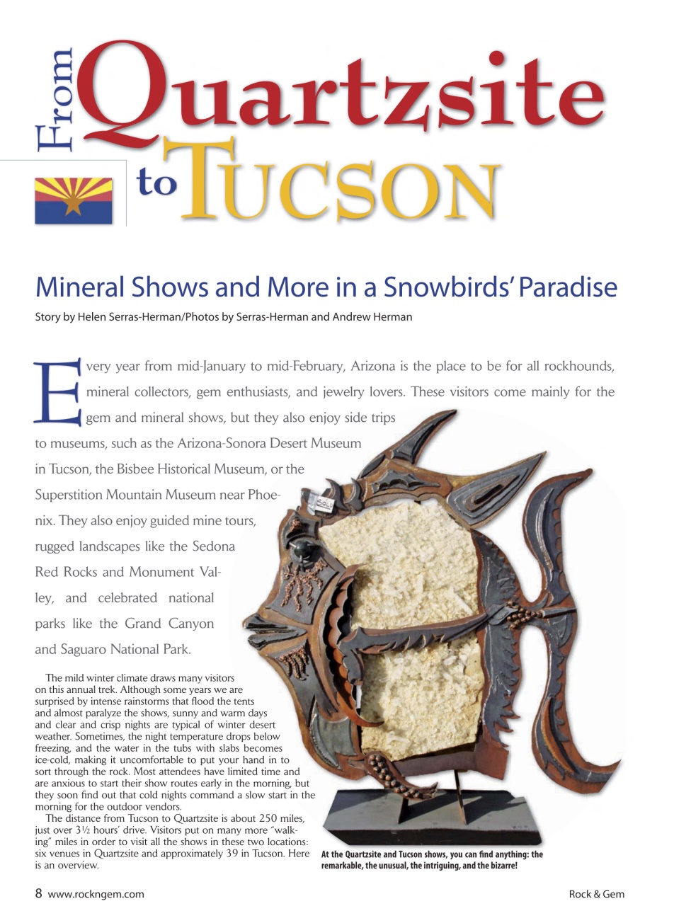 Rock&Gem Magazine Preview Pages