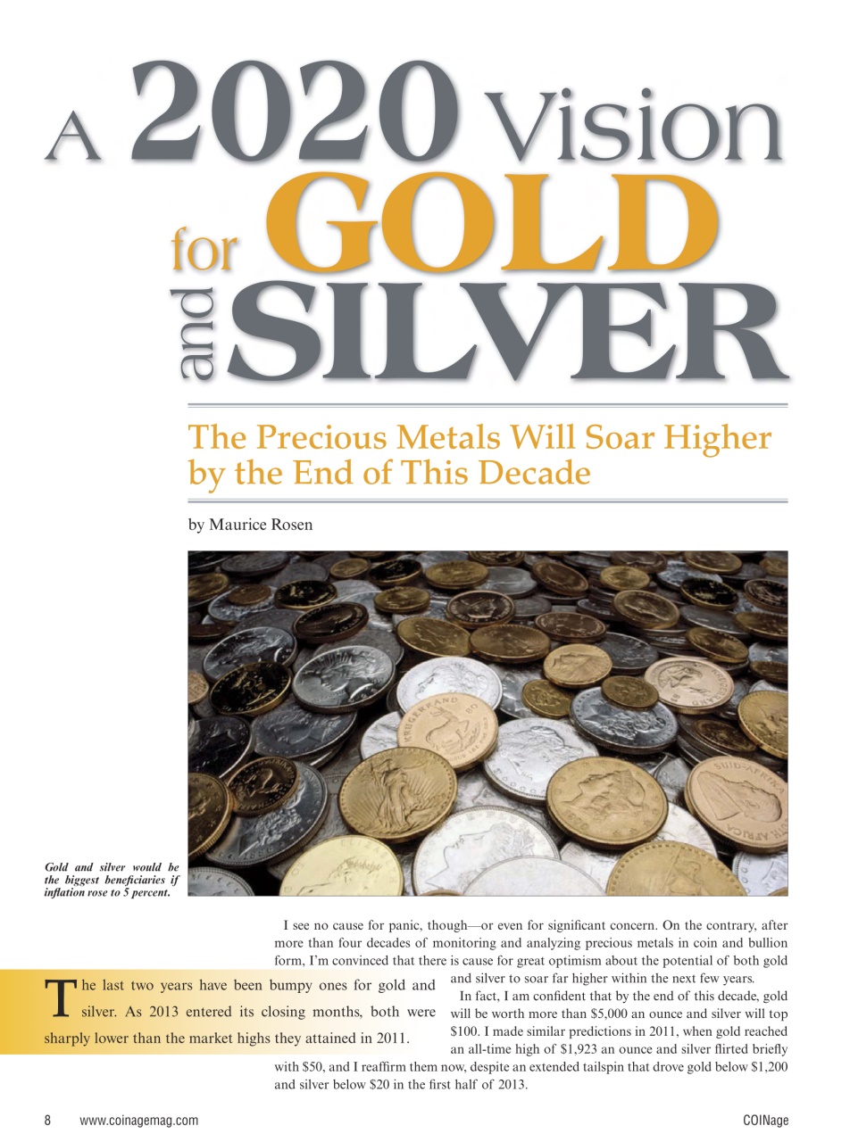 COINage Magazine Preview Pages