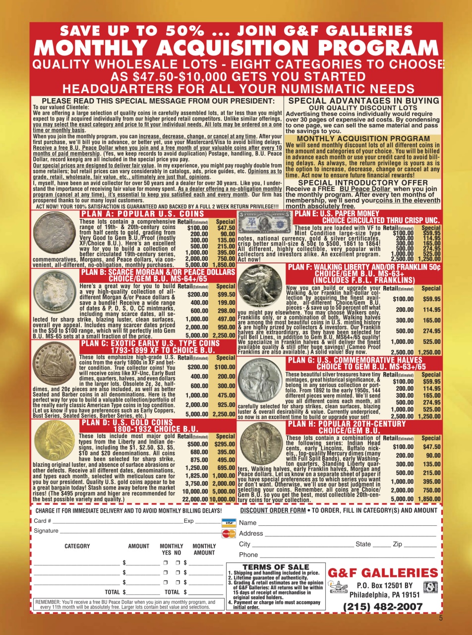 COINage Magazine Preview Pages