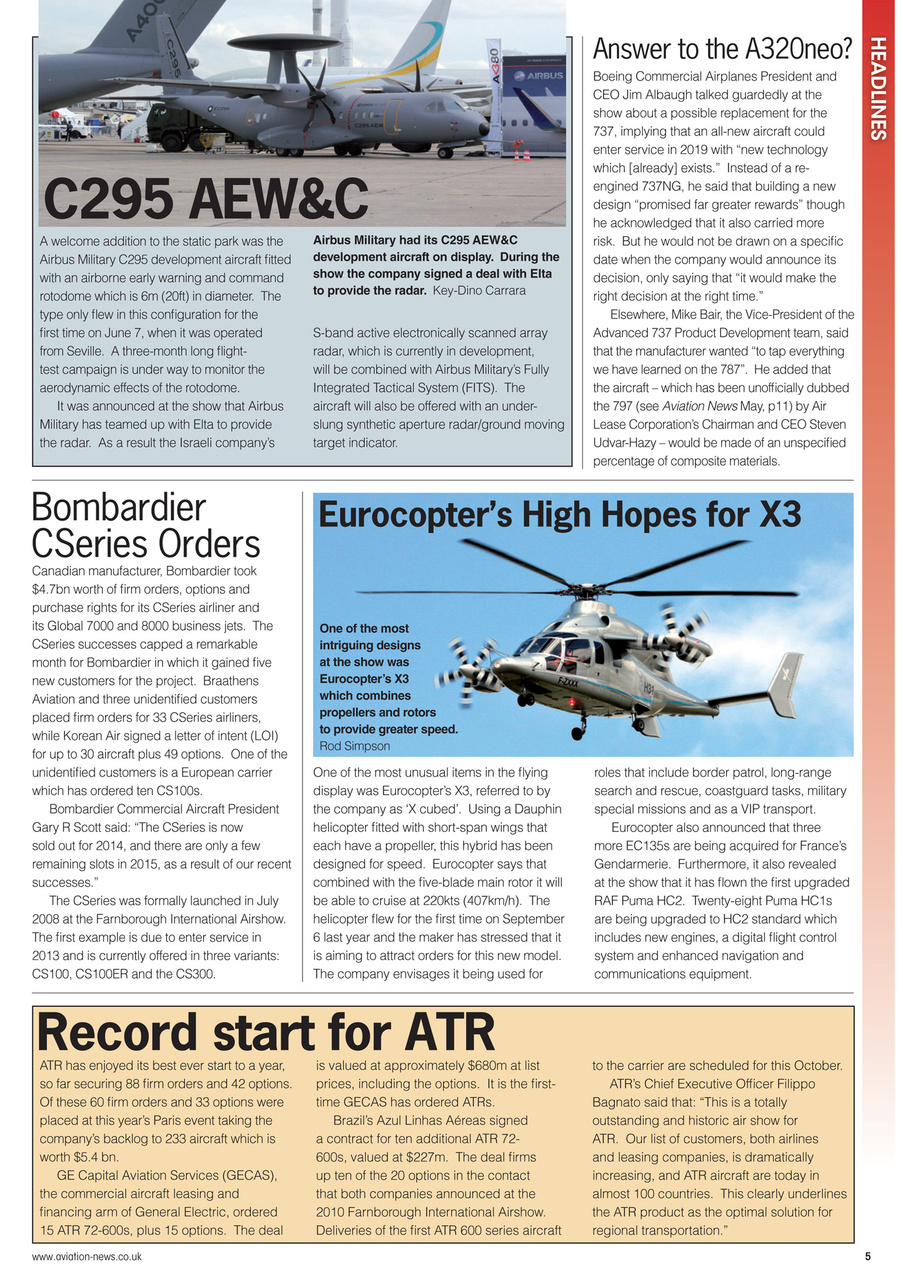 Aviation News Preview Pages