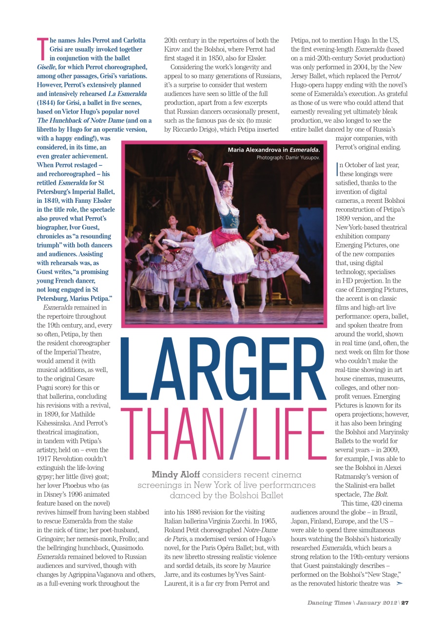 Dancing Times Preview Pages