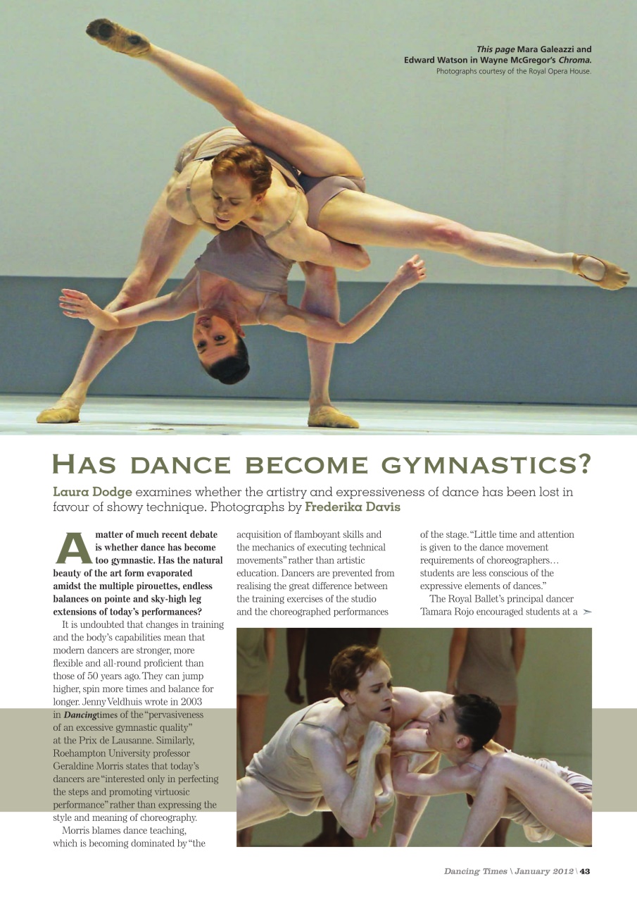 Dancing Times Preview Pages