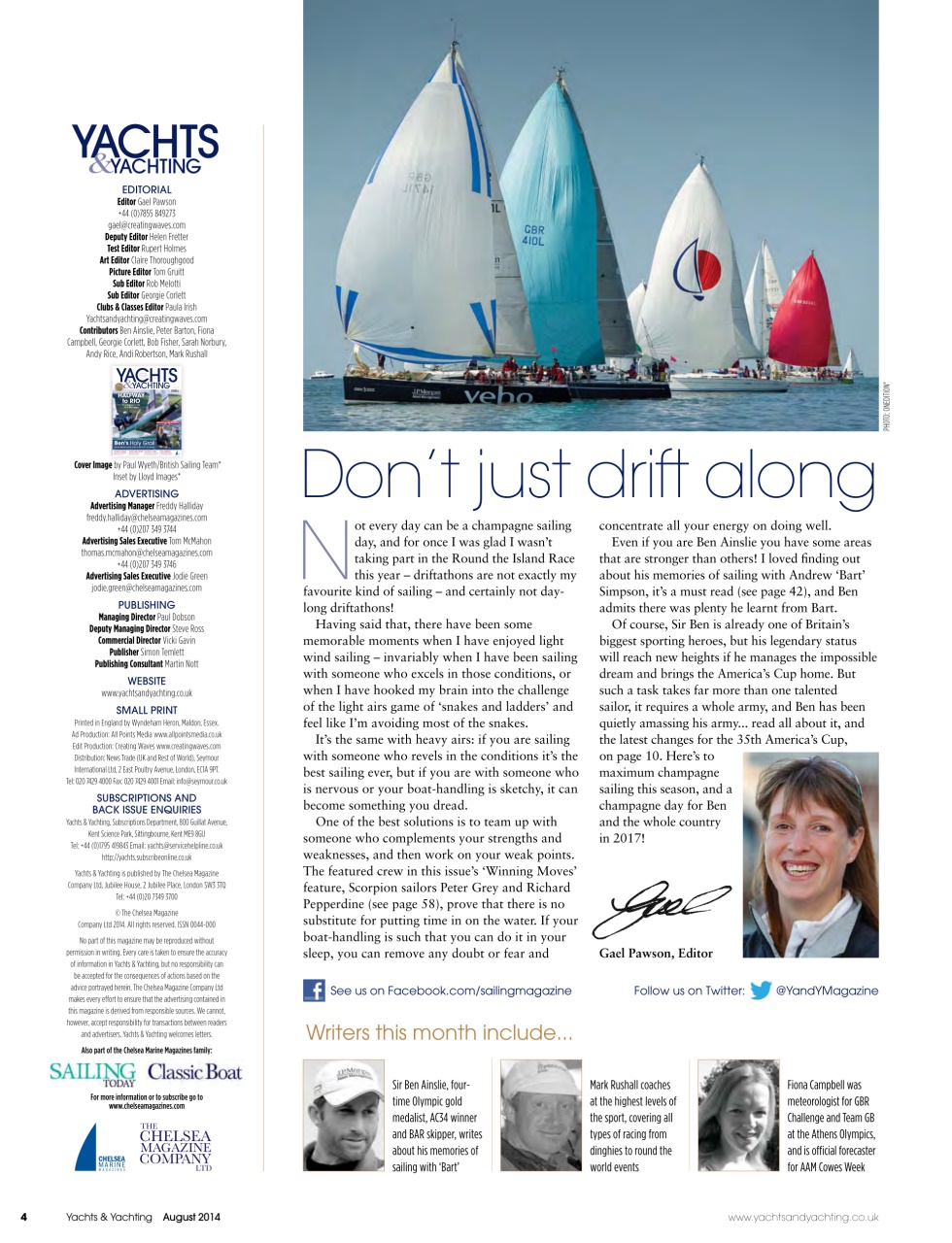 Yachts & Yachting Preview Pages