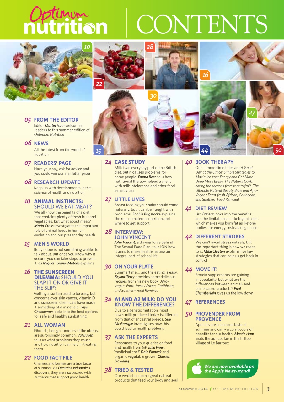 Optimum Nutrition Preview Pages