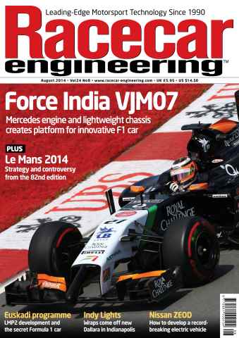 Racecar Engineering issue August 2014