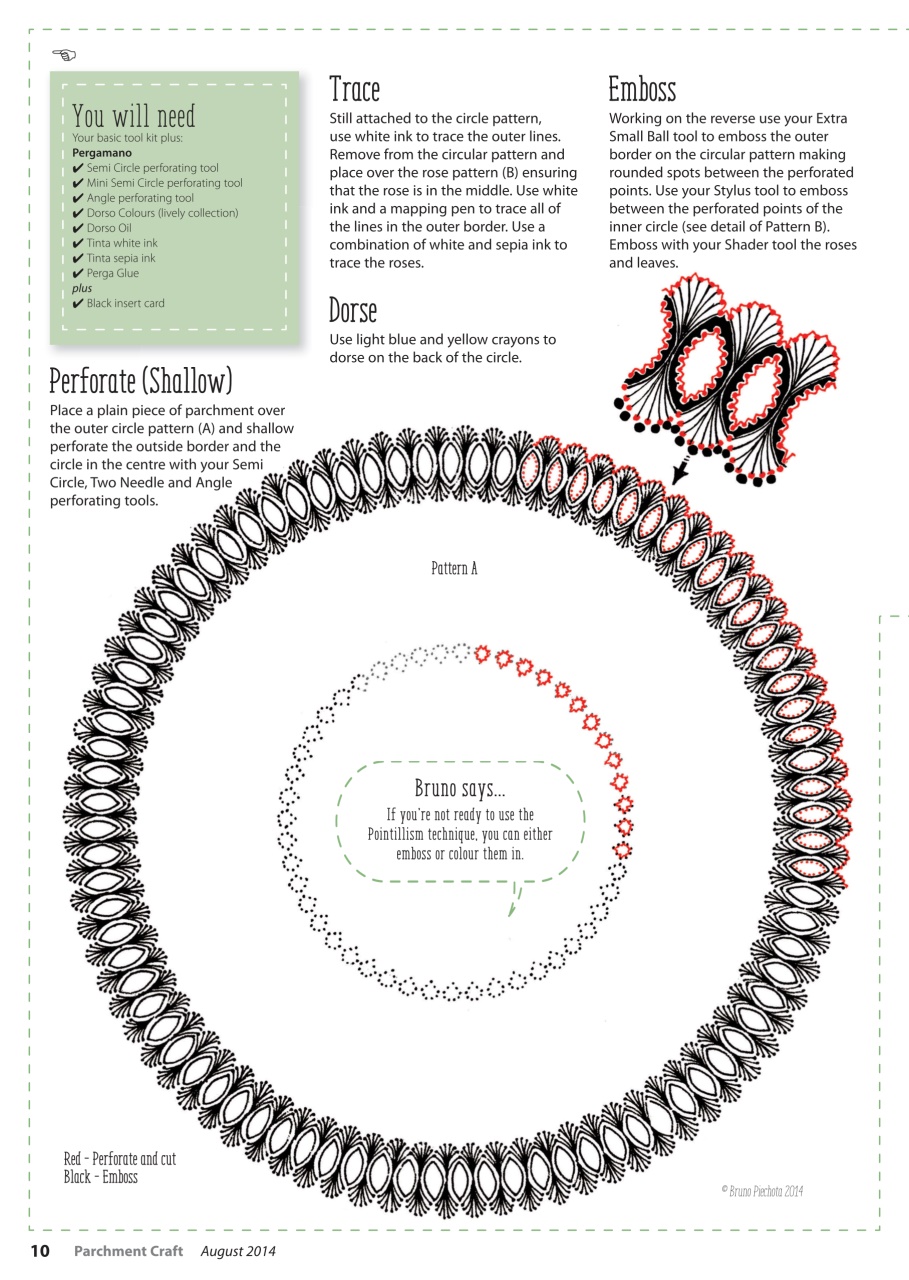 Parchment Craft Preview Pages