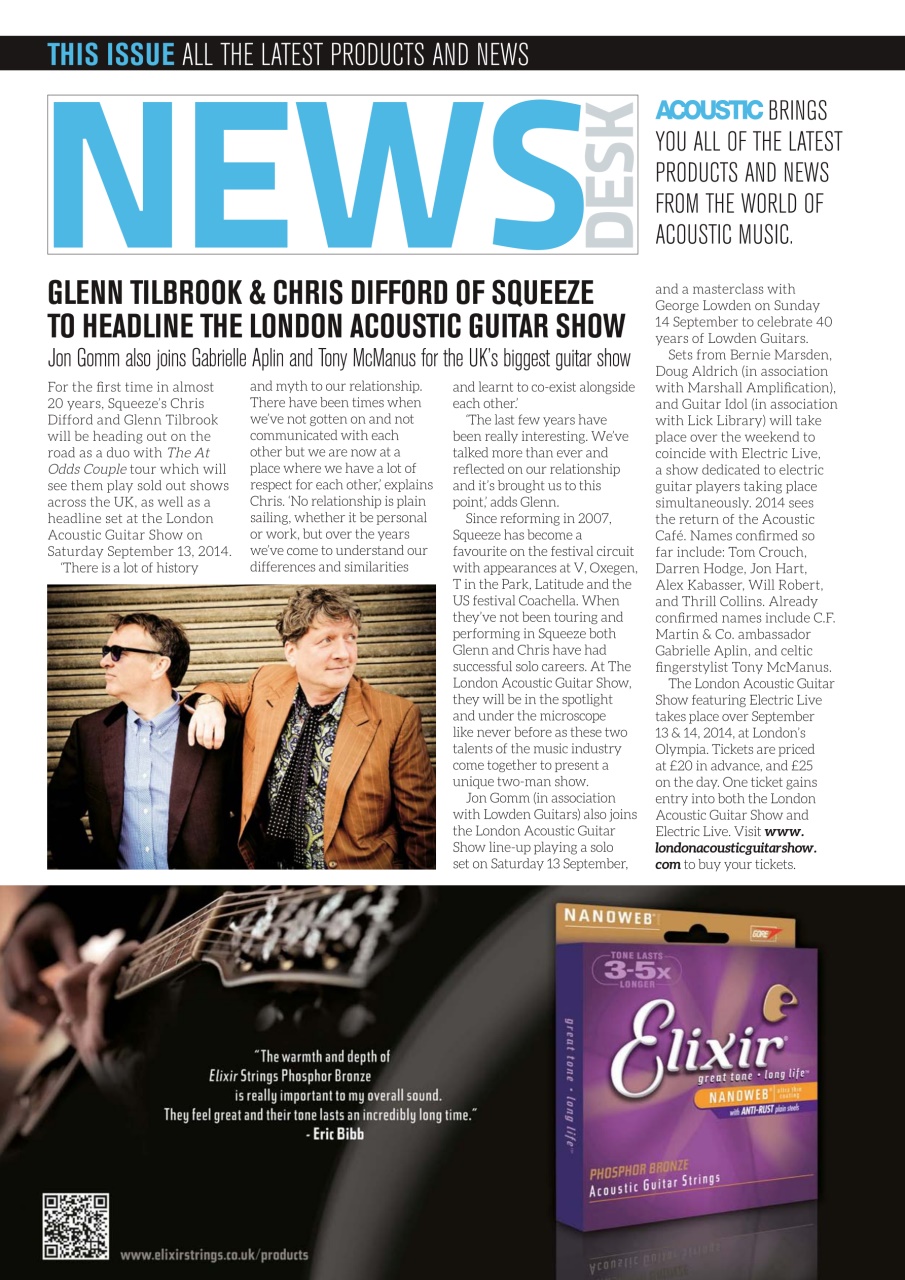 Acoustic Preview Pages