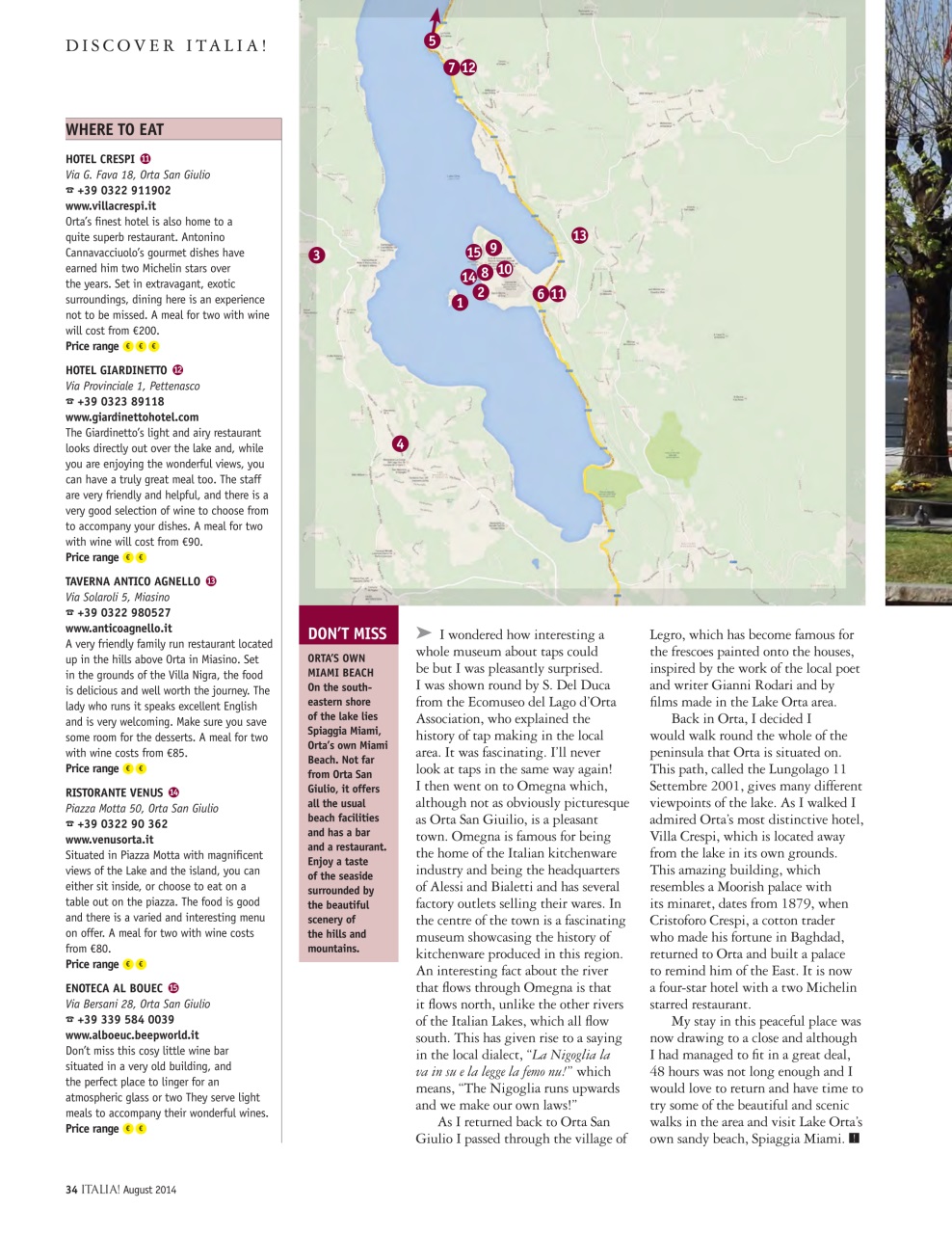 Italia! Preview Pages