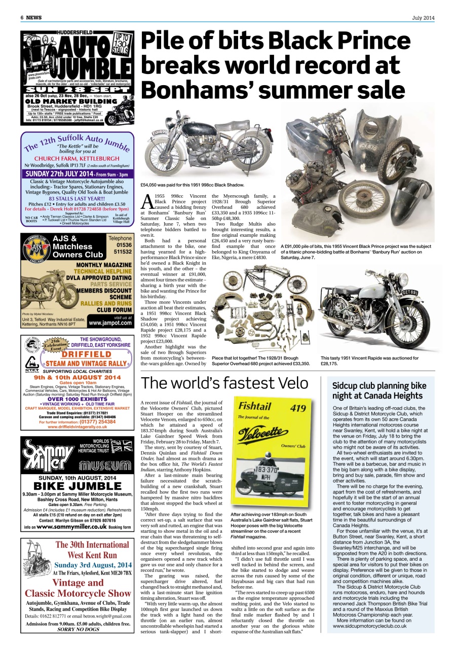 Old Bike Mart Preview Pages