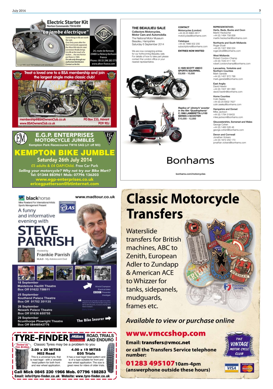 Old Bike Mart Preview Pages