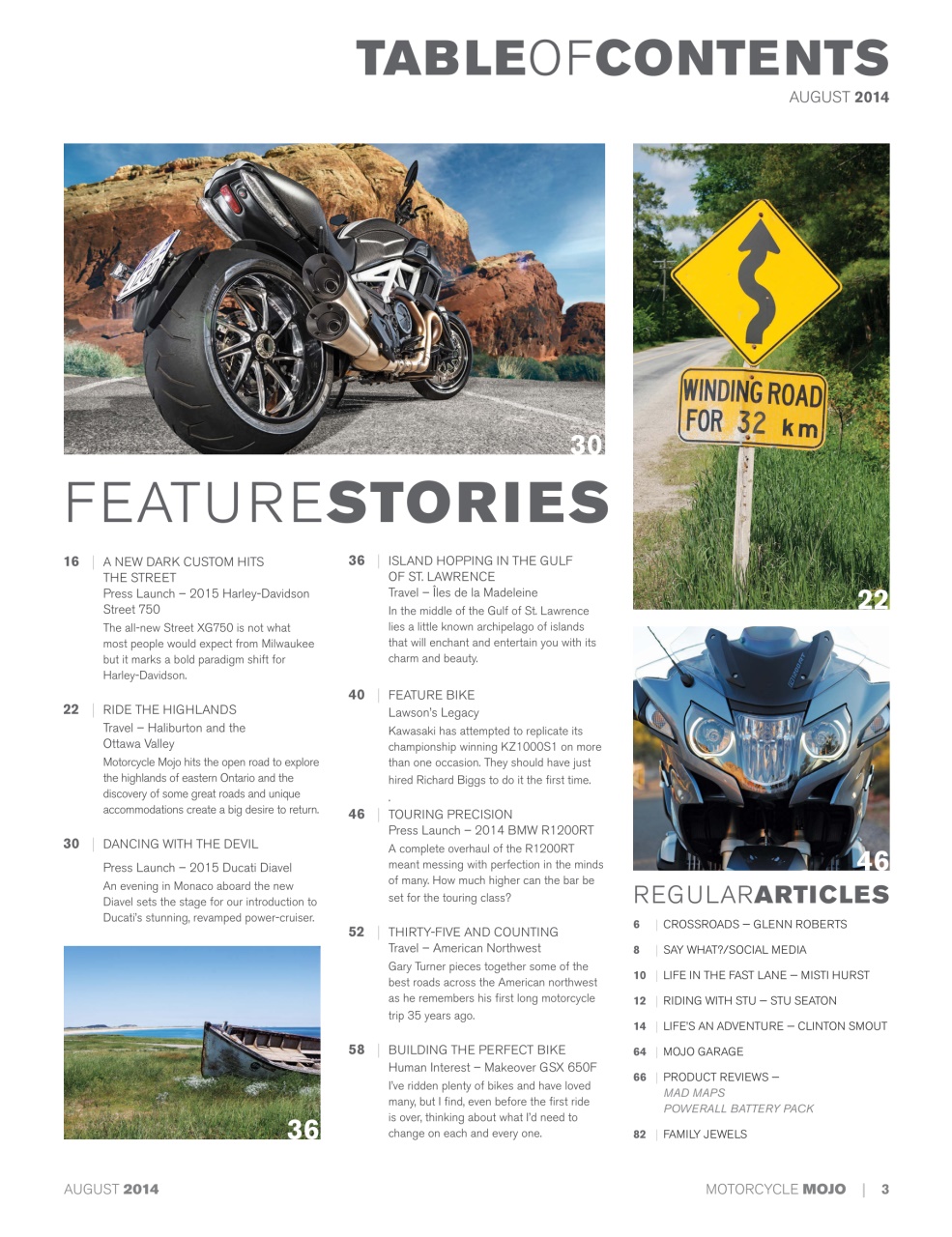Motorcycle Mojo Preview Pages