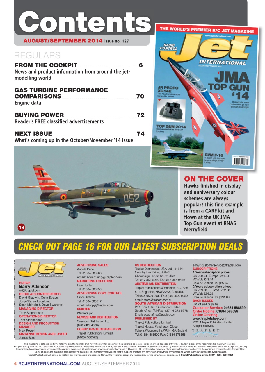 RC Jet International Preview Pages