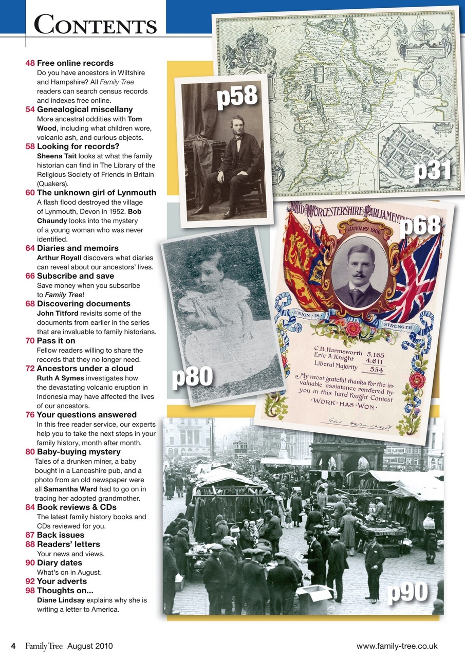 Family Tree Preview Pages