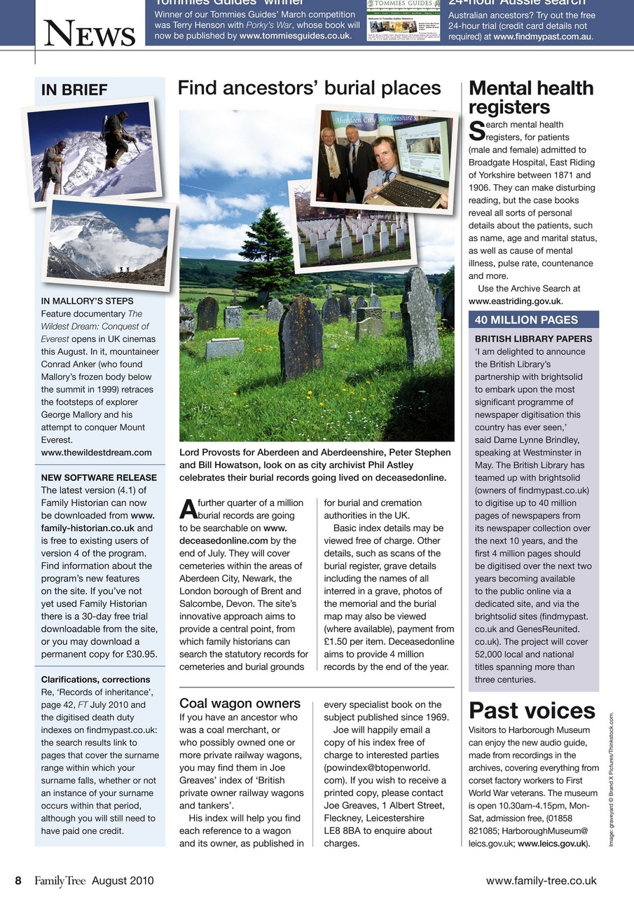 Family Tree Preview Pages