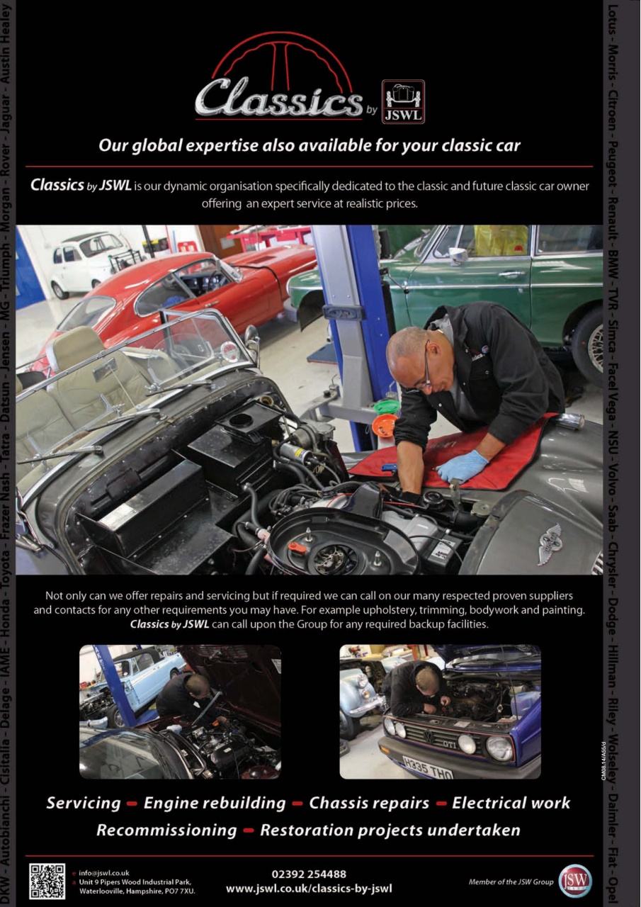 Classic Motoring Preview Pages