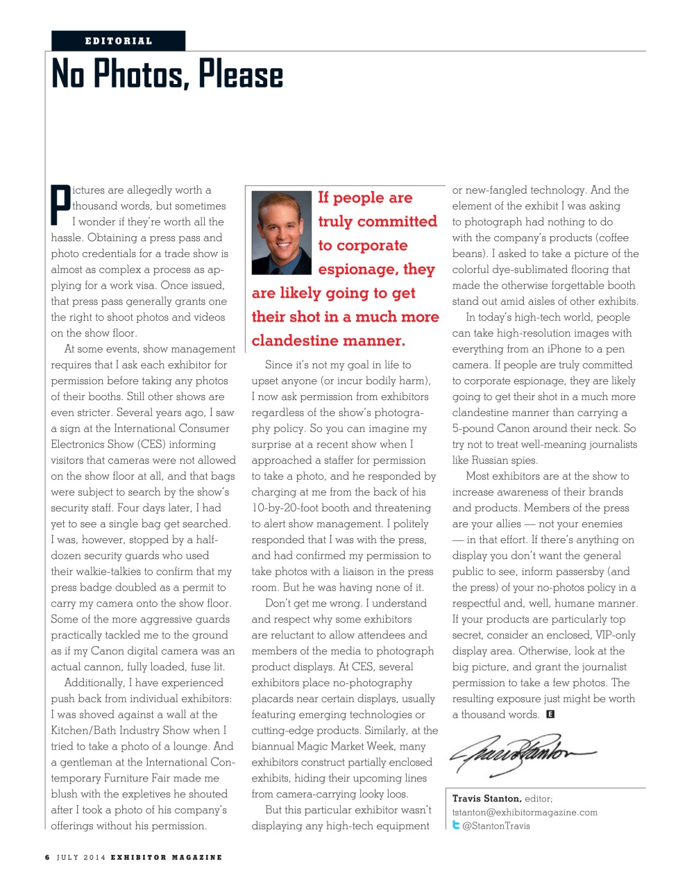 EXHIBITOR Magazine Preview Pages