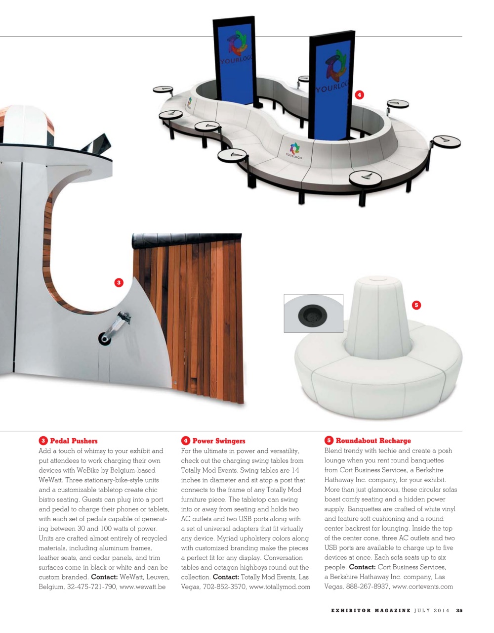 EXHIBITOR Magazine Preview Pages