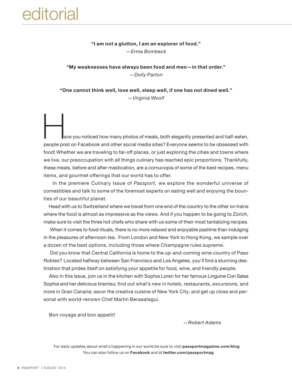 Passport Preview Pages