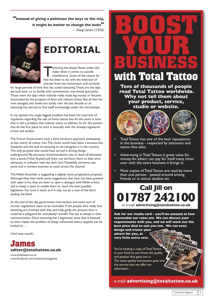 Total Tattoo Preview Pages