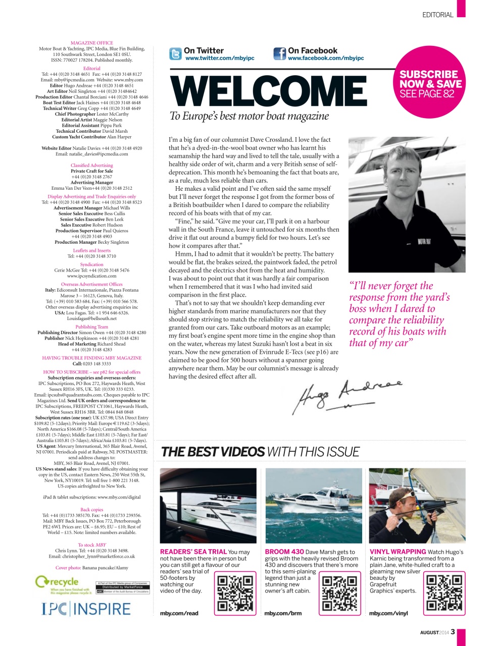 Motorboat & Yachting Preview Pages