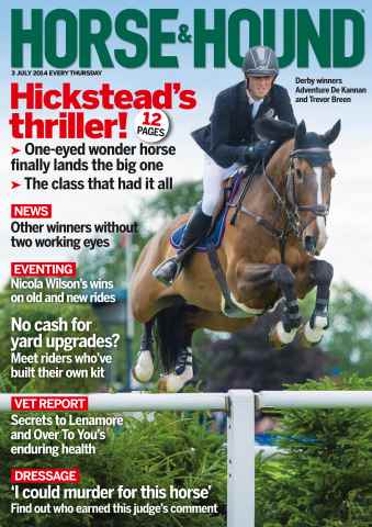 Horse & Hound issue 3rd July 2014