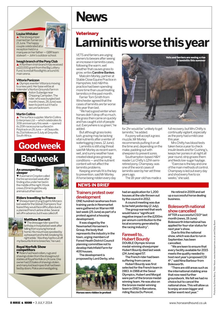 Horse & Hound Preview Pages
