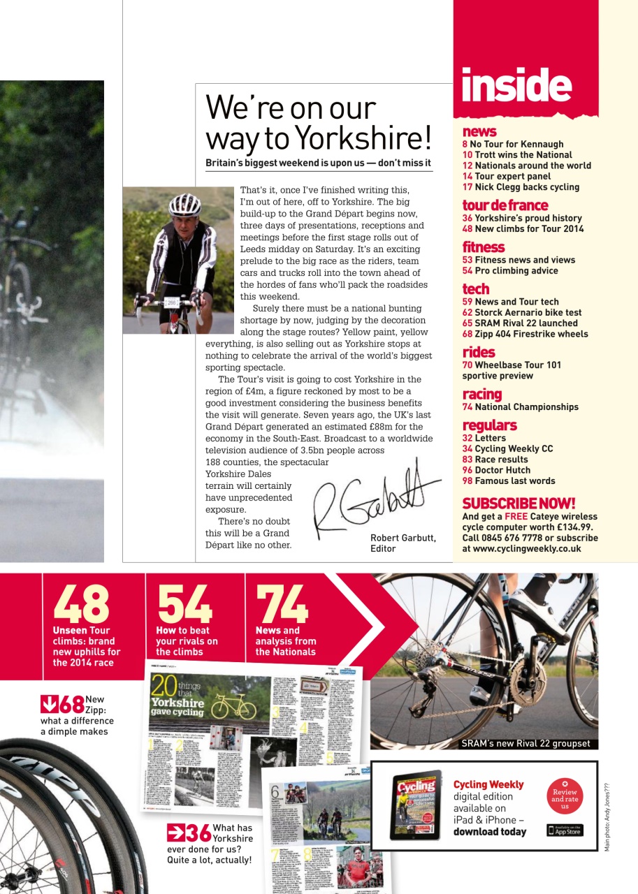 Cycling Weekly Preview Pages