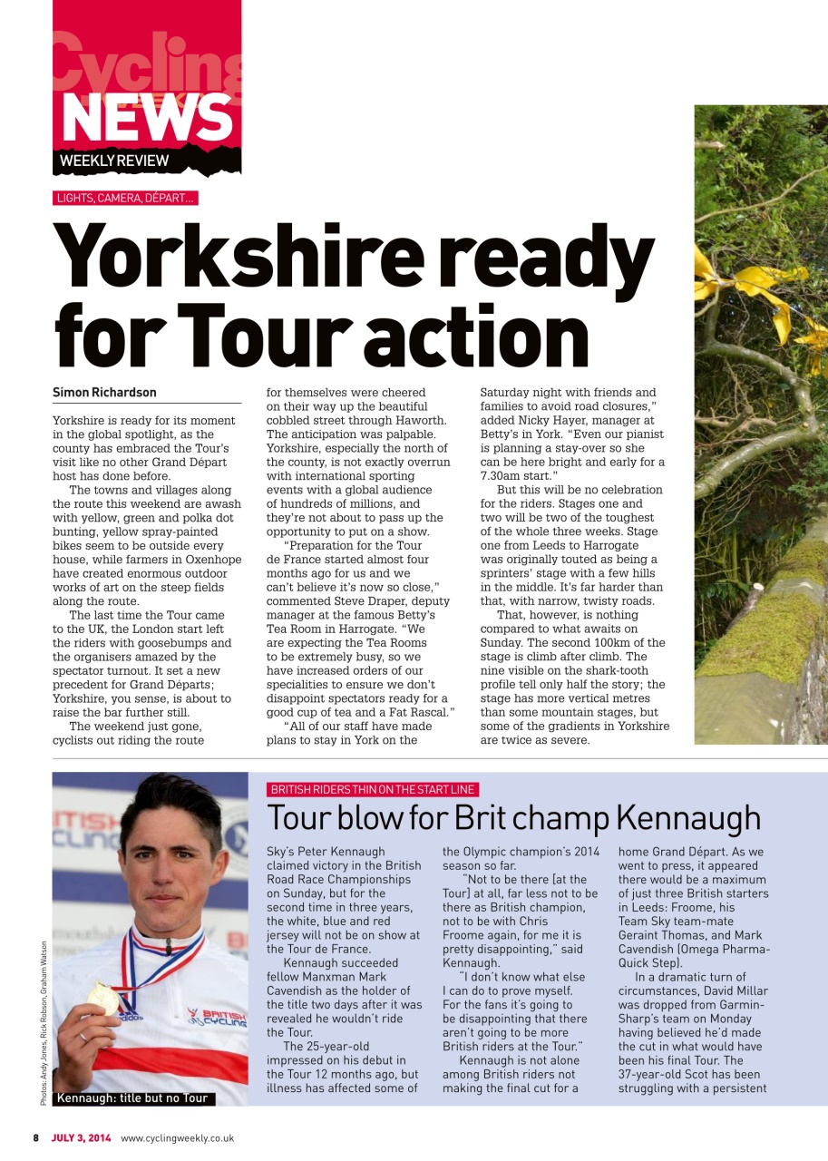 Cycling Weekly Preview Pages