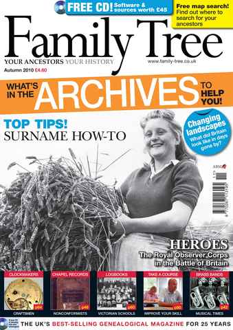Family Tree issue Autumn 2010
