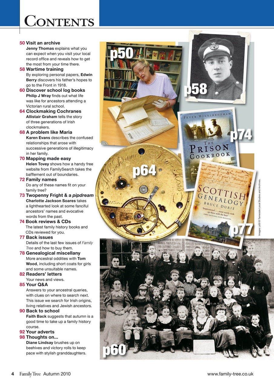 Family Tree Preview Pages