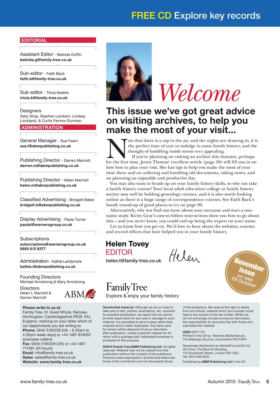 Family Tree Preview Pages