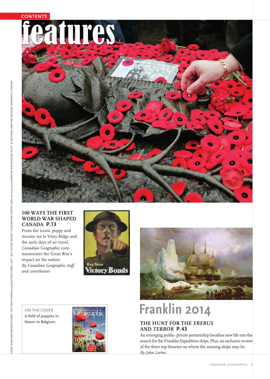 Canadian Geographic Preview Pages