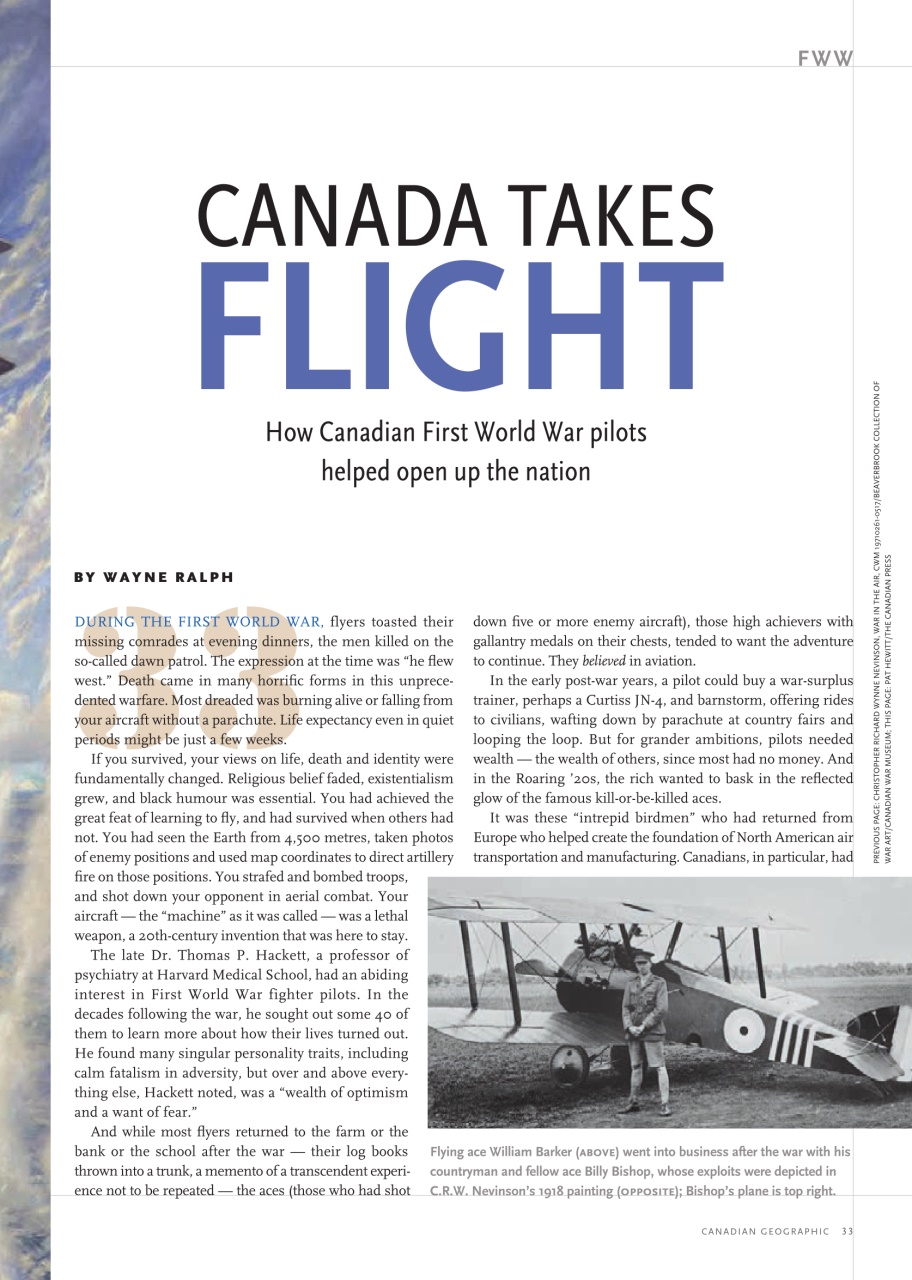 Canadian Geographic Preview Pages