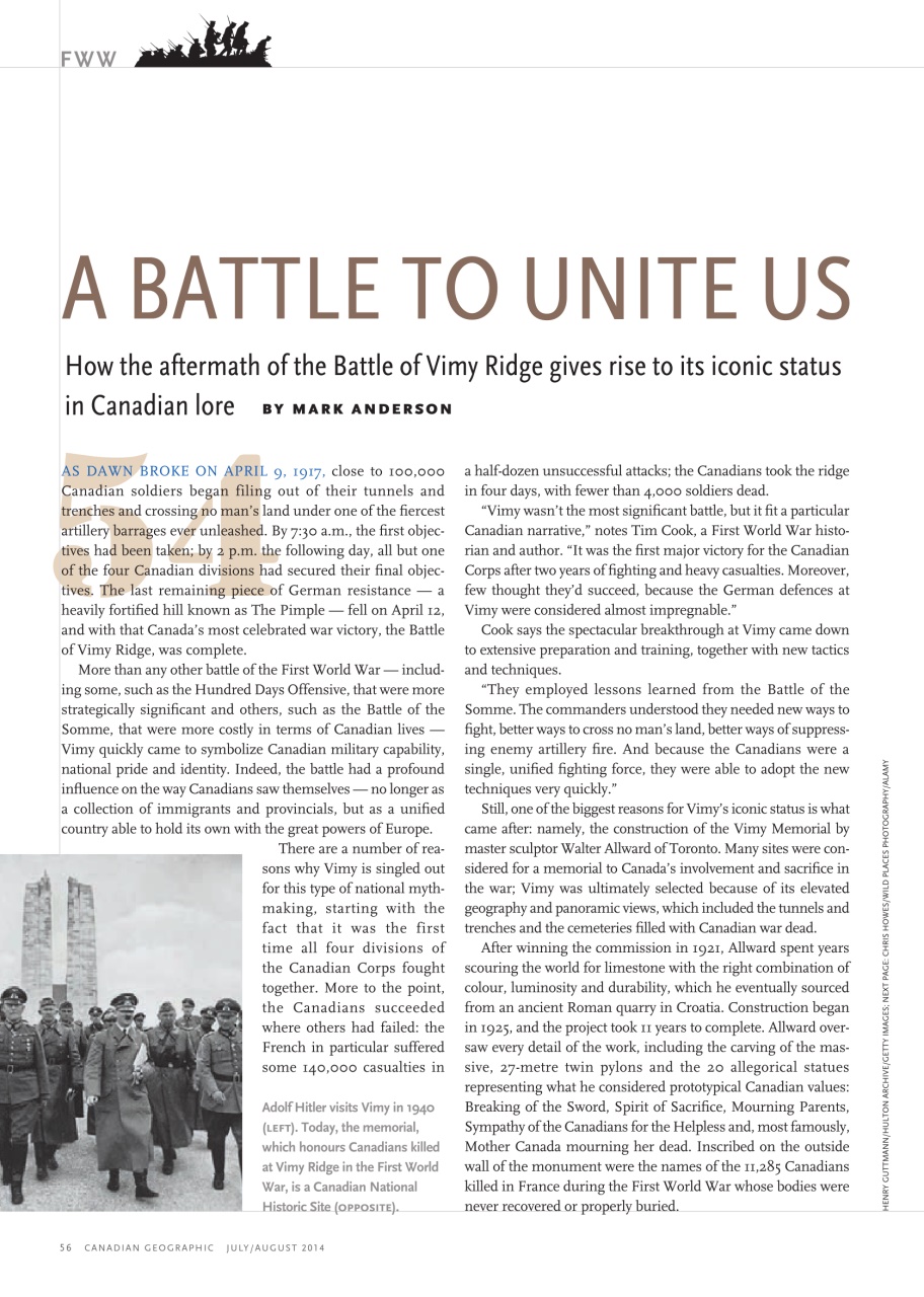 Canadian Geographic Preview Pages