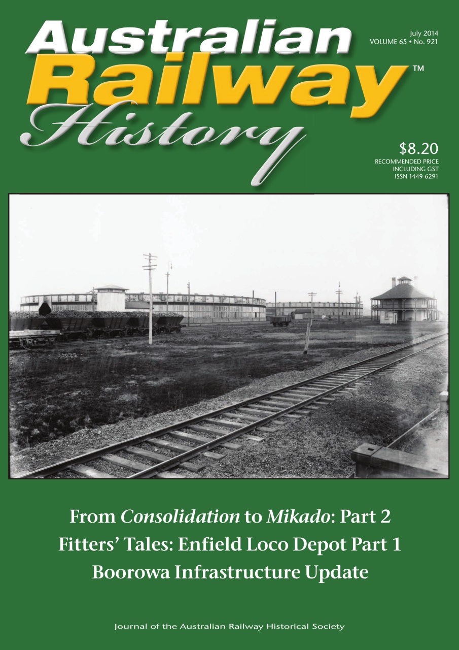 Australian Railway History Preview Pages