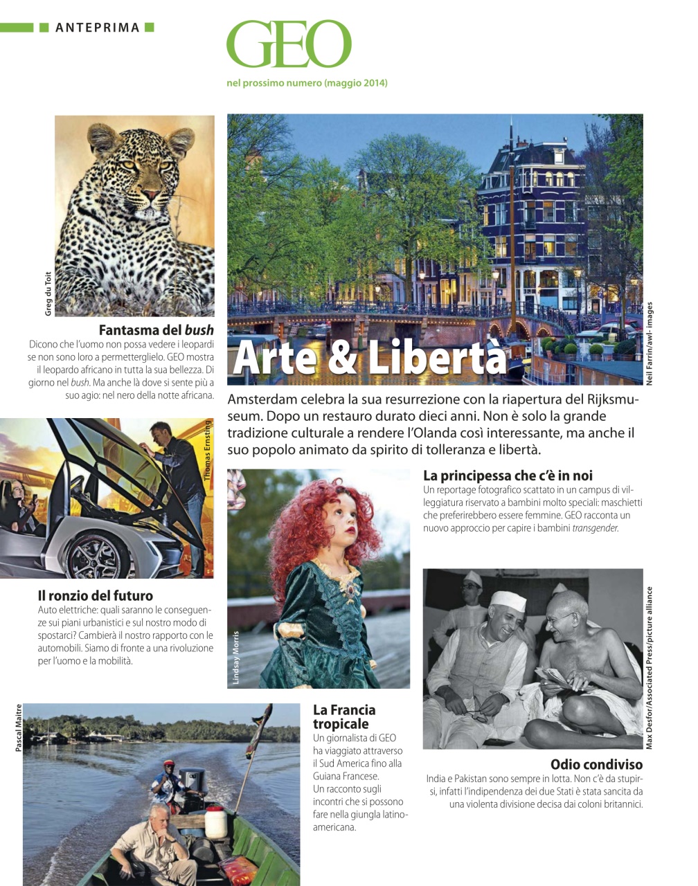 GEO Preview Pages